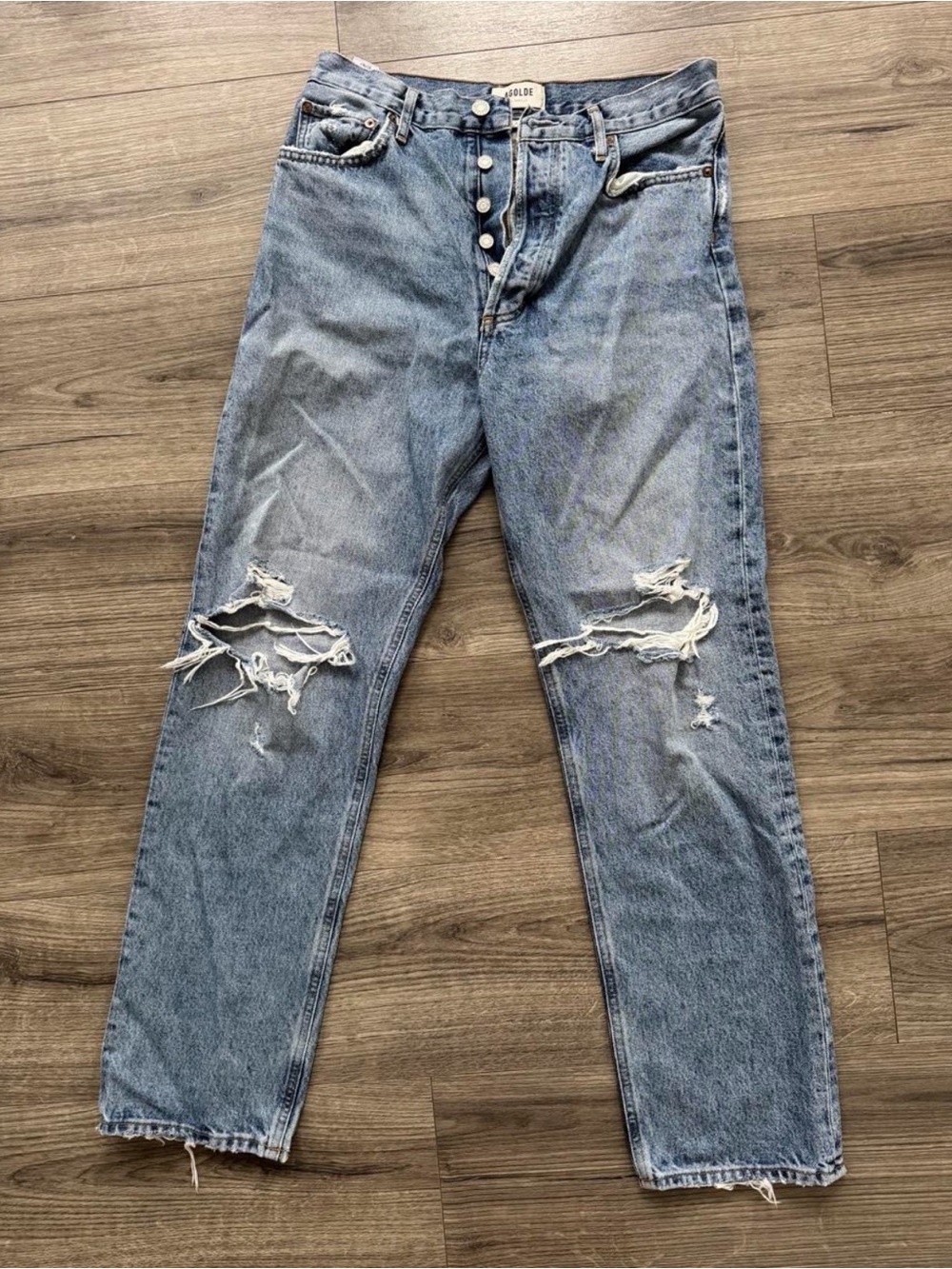agolde 90s pinch waist jeans sz 28